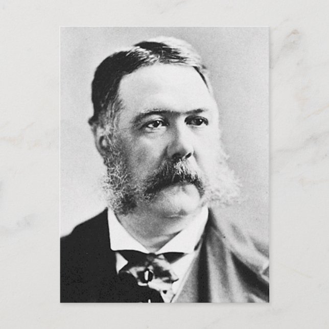 Arthur ~ Chester Alan / President of United States Postcard (Front)