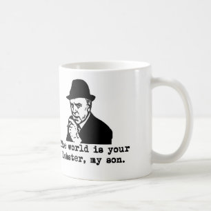Arthur Daley The world is your lobster Mug