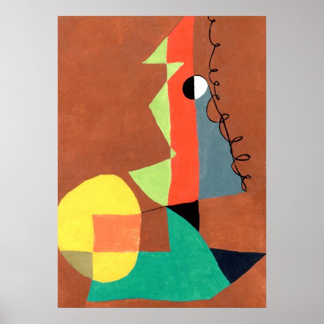 Arthur Dove abstract artwork, .04 Percent Poster (Front)