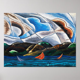 Arthur Dove, Clouds and Water Poster