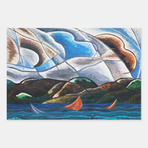 Arthur Dove, Clouds and Water Wrapping Paper Sheet