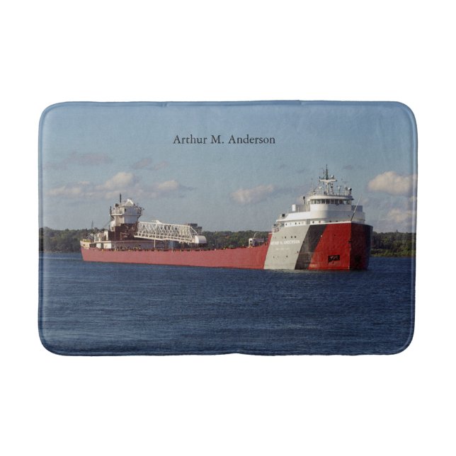 Arthur M. Anderson bathmat (Front)