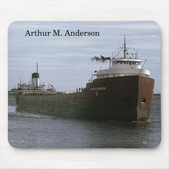 Arthur M. Anderson BC mousepad (Front)