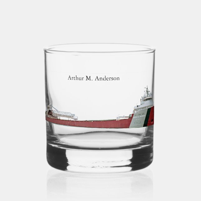 Arthur M. Anderson glass (Front)