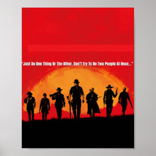 Arthur Morgans Quote Poster