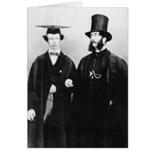 Arthur Munby and his father, c.1851