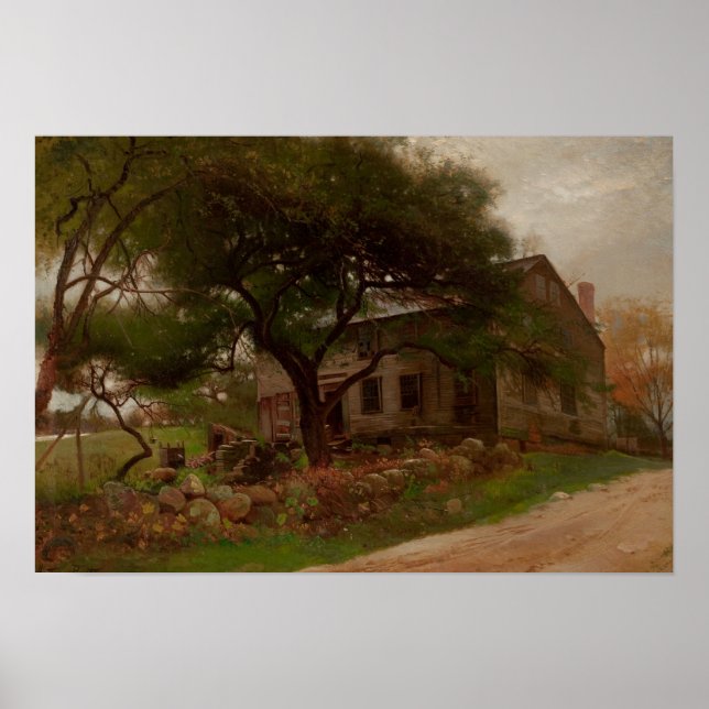 Arthur Parton - Old Farm House in the Catskills Poster (Front)