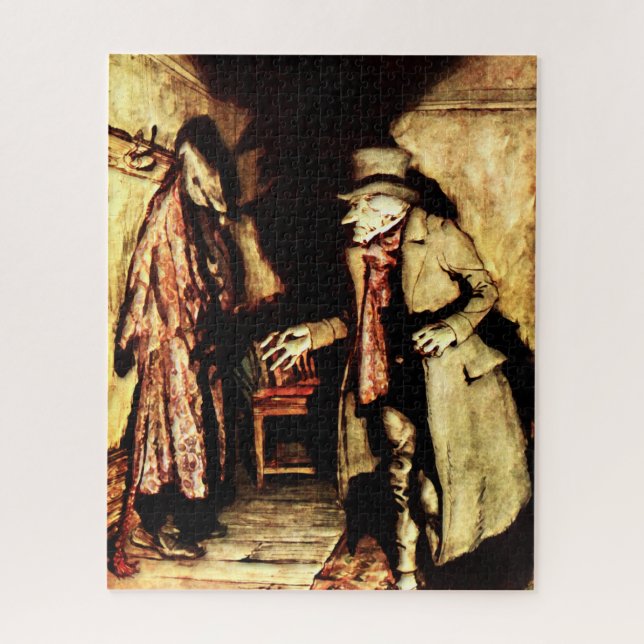 Arthur Rackham - A Christmas Carol - Grumpy Jigsaw Puzzle (Vertical)