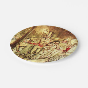Arthur Rackham - A Christmas Carol - Street Paper Plate