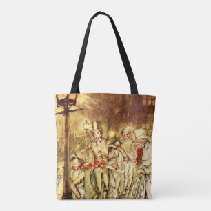Arthur Rackham - A Christmas Carol - Street Tote Bag