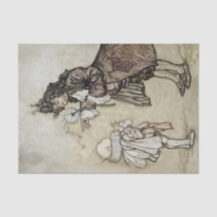 Arthur Rackham Art from “The Little White Bird" Tissue Paper