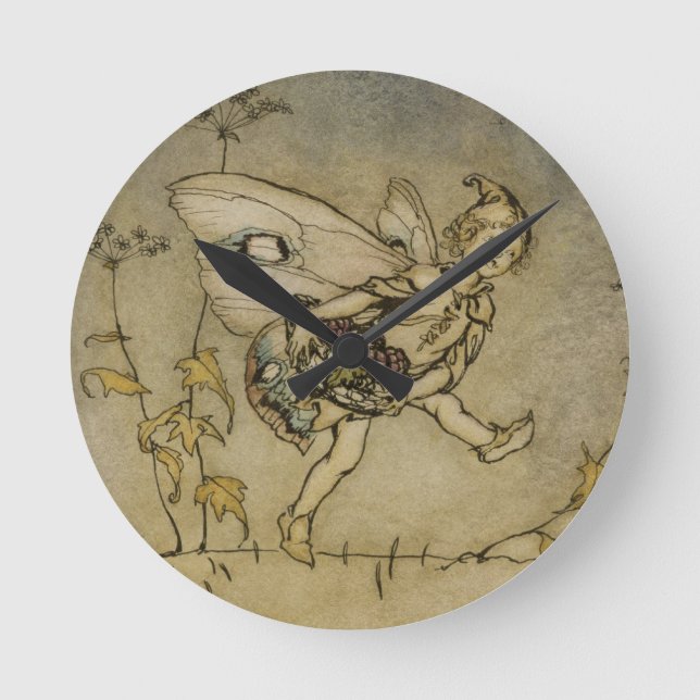 Arthur Rackham | Fairy, illustration from 'A Midsu Round Clock (Front)