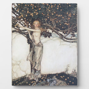 Arthur Rackham Freya The Fair One Plaque