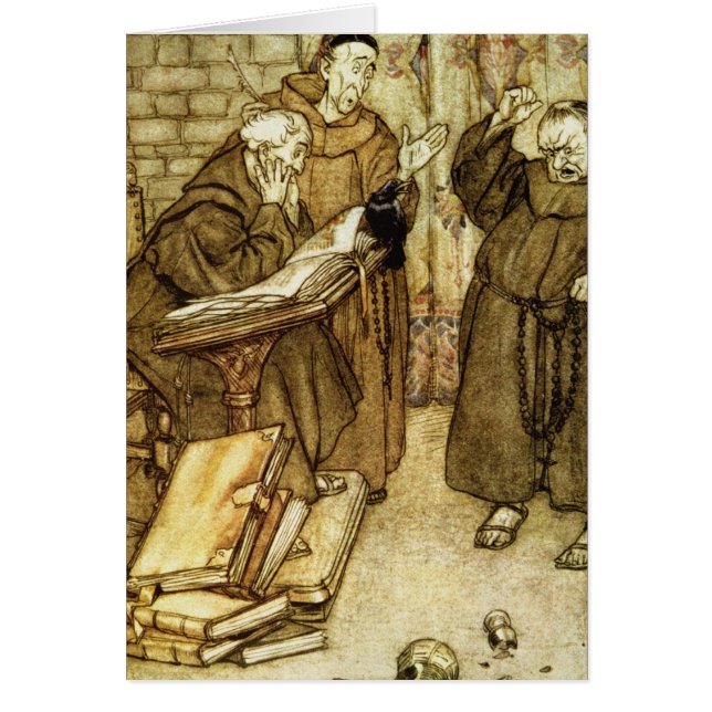 Arthur Rackham |Illustration of 'The Jackdaw of Rh (Front)