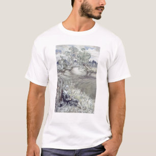 Arthur Rackham  Izaak Walton reclining against a F T-Shirt