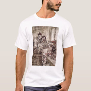 Arthur Rackham Knave before the King and Queen o T-Shirt