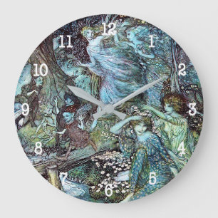 Arthur rackham large clock