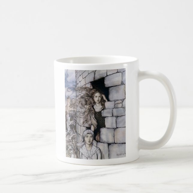 Arthur Rackham,“ Maid Maleen ” Coffee Mug (Right)