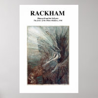 Arthur Rackham Rhinegold and the Valkyries