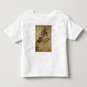 Arthur Rackham The Rhinemaidens teasing Alberich Toddler T-Shirt