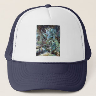 Arthur rackham trucker hat