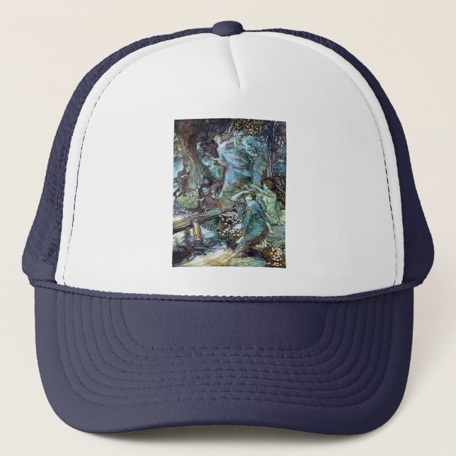 Arthur rackham trucker hat (Front)