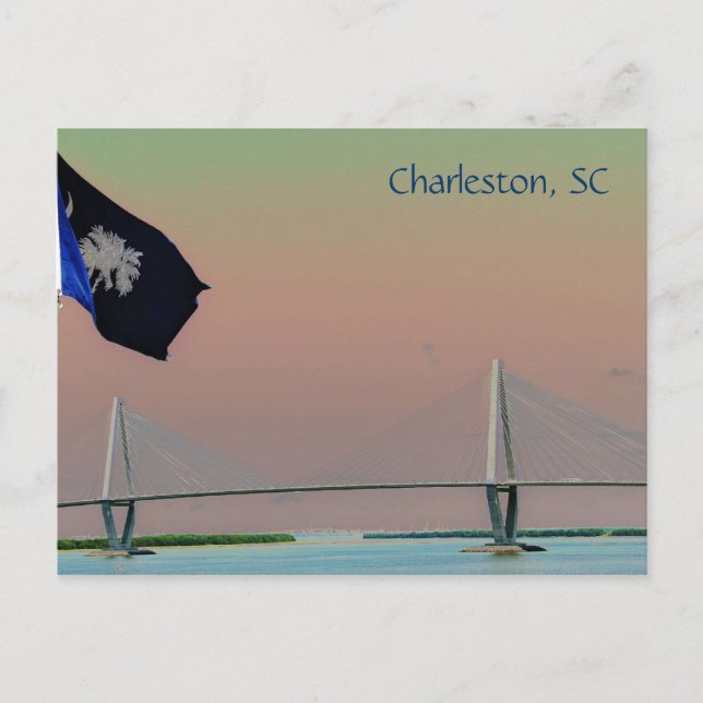 Arthur Ravenel Bridge Postcard (Front)