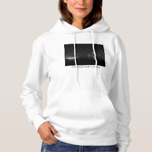 Arthur Ravenel Night Pano Grayscale Hoodie