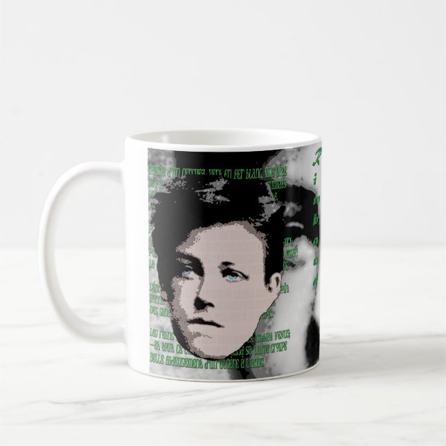 Arthur Rimbaud Coffee Mug (Left)