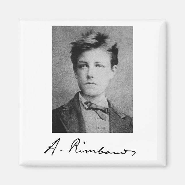 Arthur Rimbaud Magnet (Front)