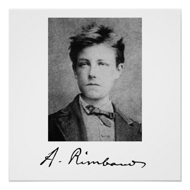 Arthur Rimbaud Poster (Front)