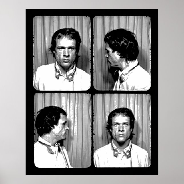 arthur russell mugshot poster (Front)