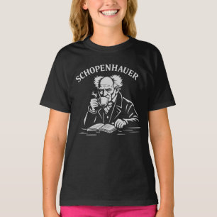 Arthur Schopenhauer drinking Coffee T-Shirt