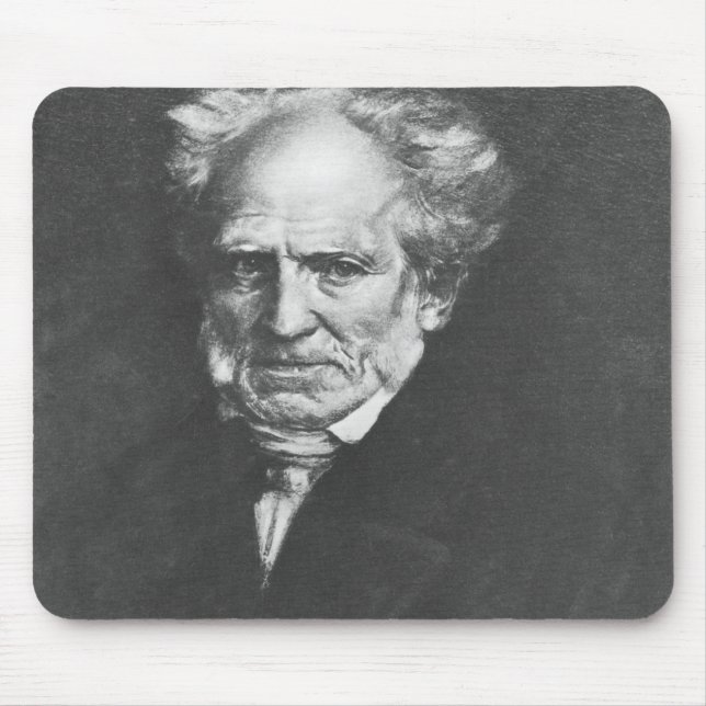 Arthur Schopenhauer Mouse Mat (Front)