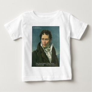 Arthur Schopenhauer "Nations Ridicule" Quote Gifts Baby T-Shirt