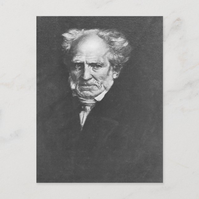 Arthur Schopenhauer Postcard (Front)