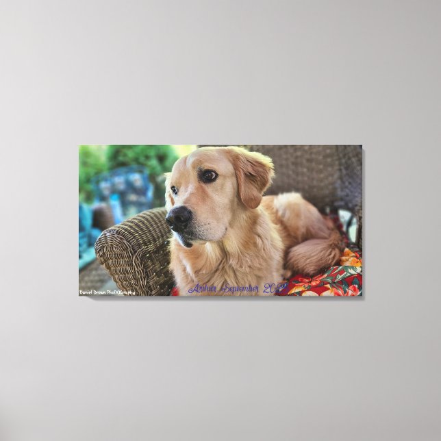 Arthur, September 2025 Canvas Print (Front)