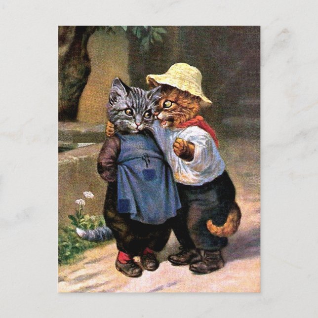 Arthur Thiele - Lovely Country Cats Postcard (Front)