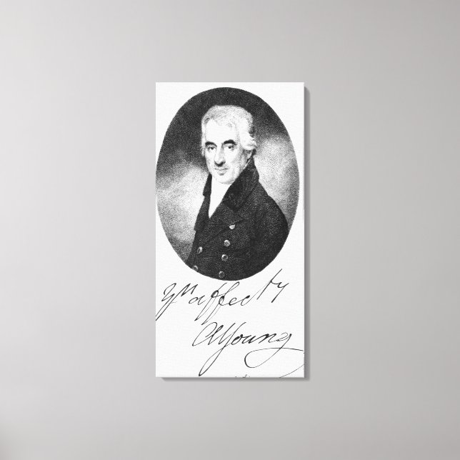 Arthur Young Canvas Print (Front)