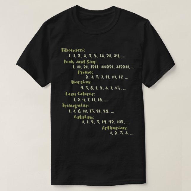 Arthurian Sequence T-Shirt (Design Front)