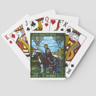 Arthurian Window Playing Cards