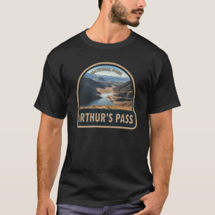 Arthur's Pass National Park New Zealand Vintage  T-Shirt