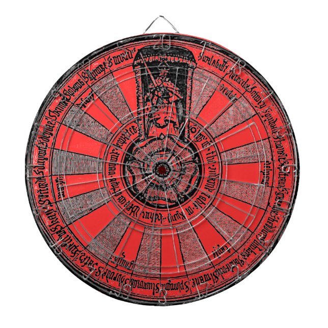Arthur's Round Table Dartboard (Front)