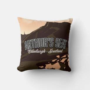 Arthur's Seat Edinburgh Scotland Cushion