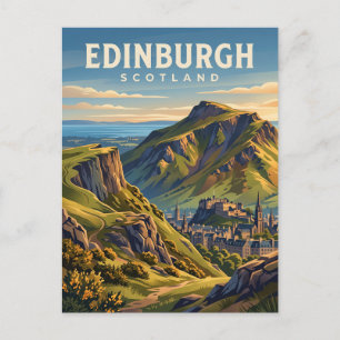 Arthur's Seat Scotland Postcard