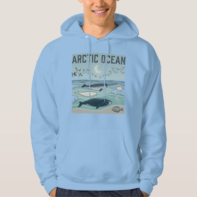 Artic Ocean Hoodie (Front)