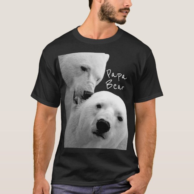 Artic Polar Bear Couple Love Tenderness Passion    T-Shirt (Front)