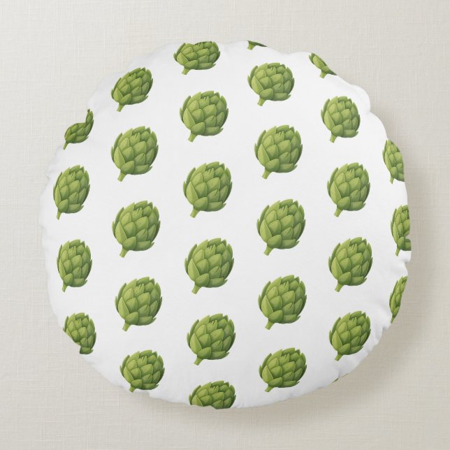 Artichauts Round Cushion (Front)