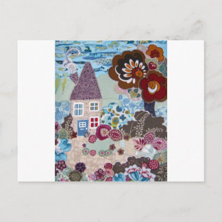 Artichicks art on a postcard (Escape)