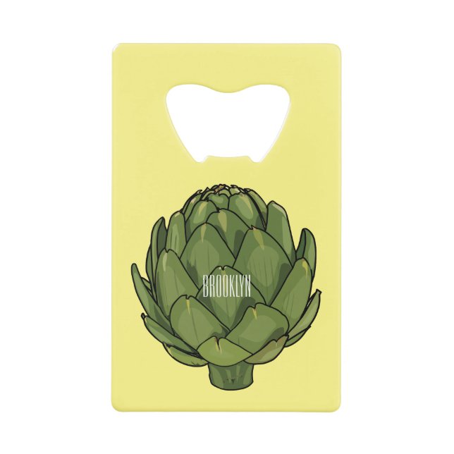 Artichoke cartoon illustration  (Front)